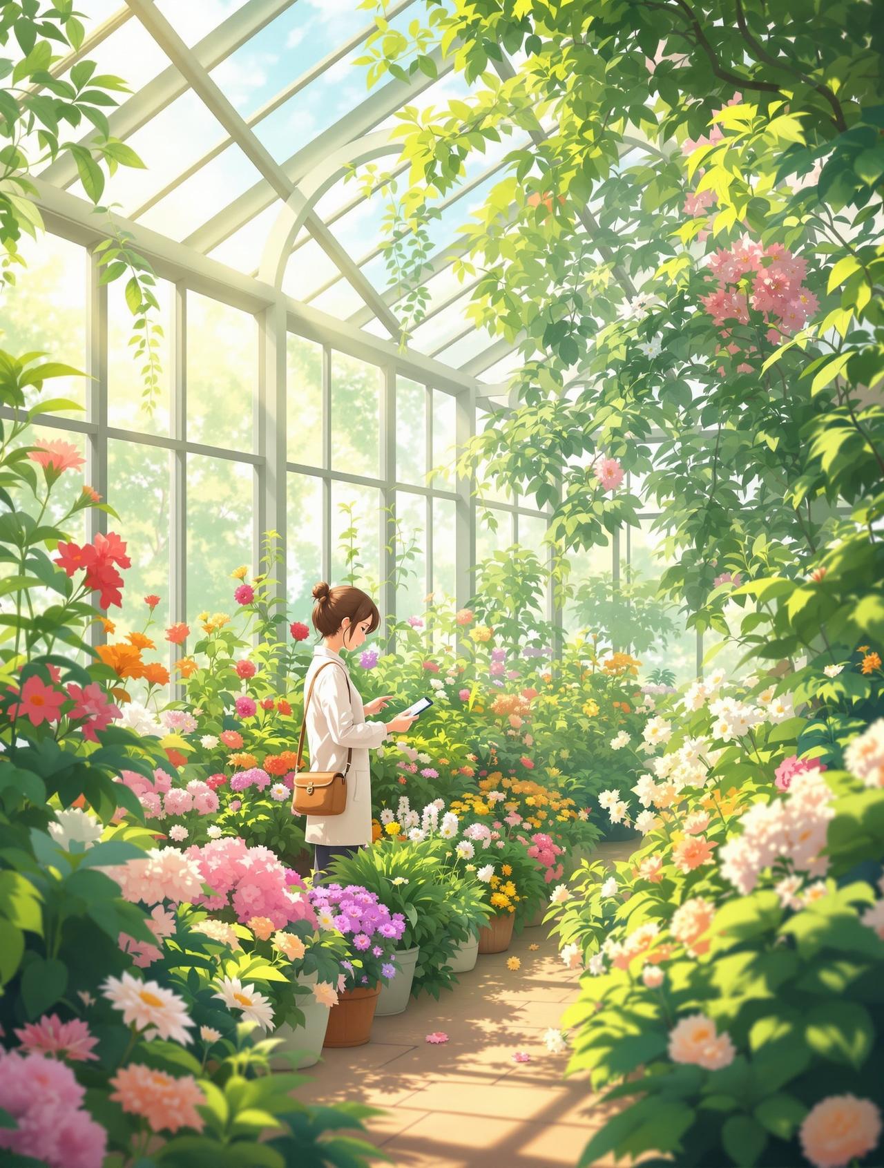 AI理论 植物园的春天 - 生命与希望,自然风光治愈短剧排行榜