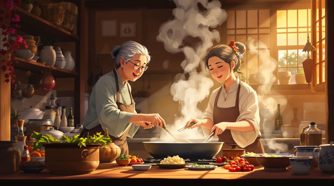 AI理论 外婆的菜谱 第16话，外婆的菜谱治愈短剧最新话