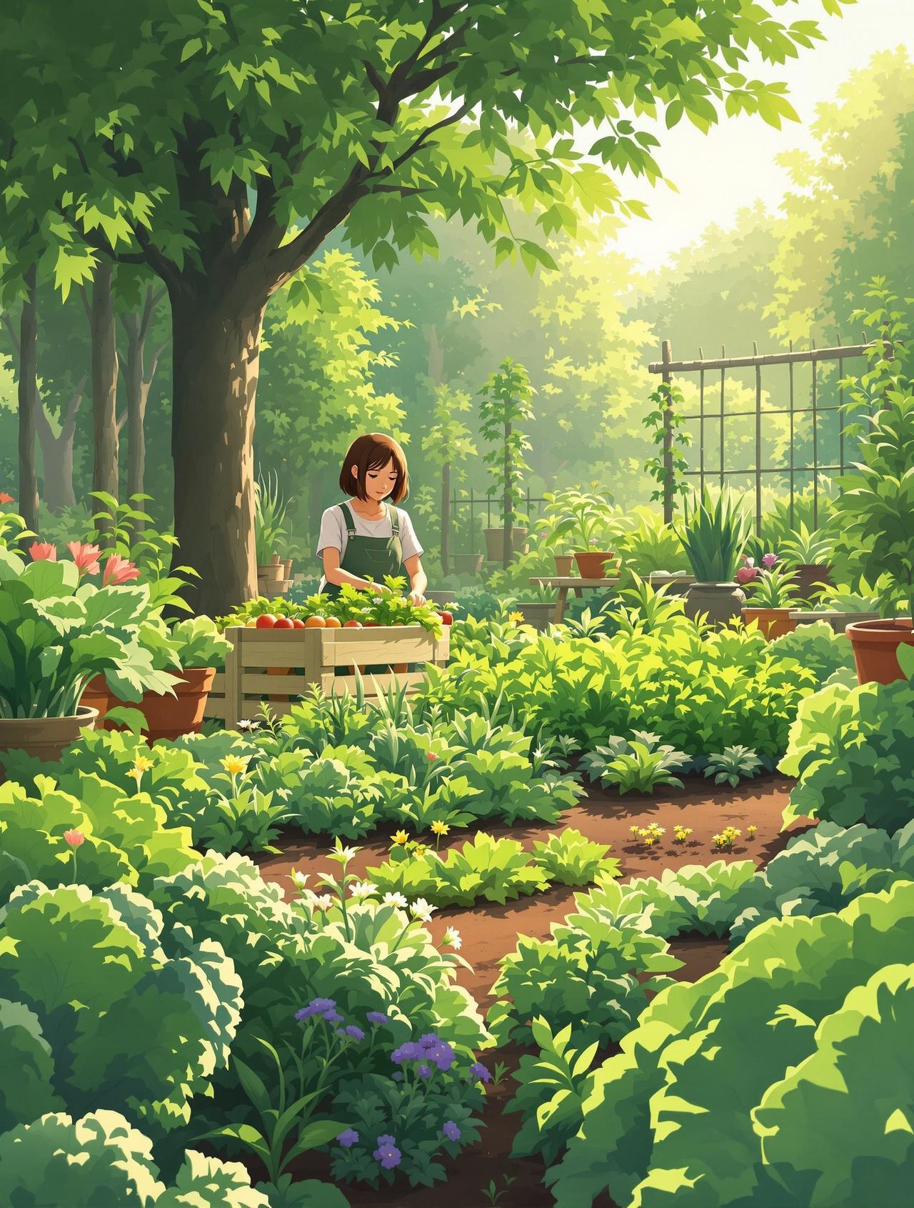 AI理论 小满的菜园 - 节气生活美学,美食物语治愈短剧排行榜
